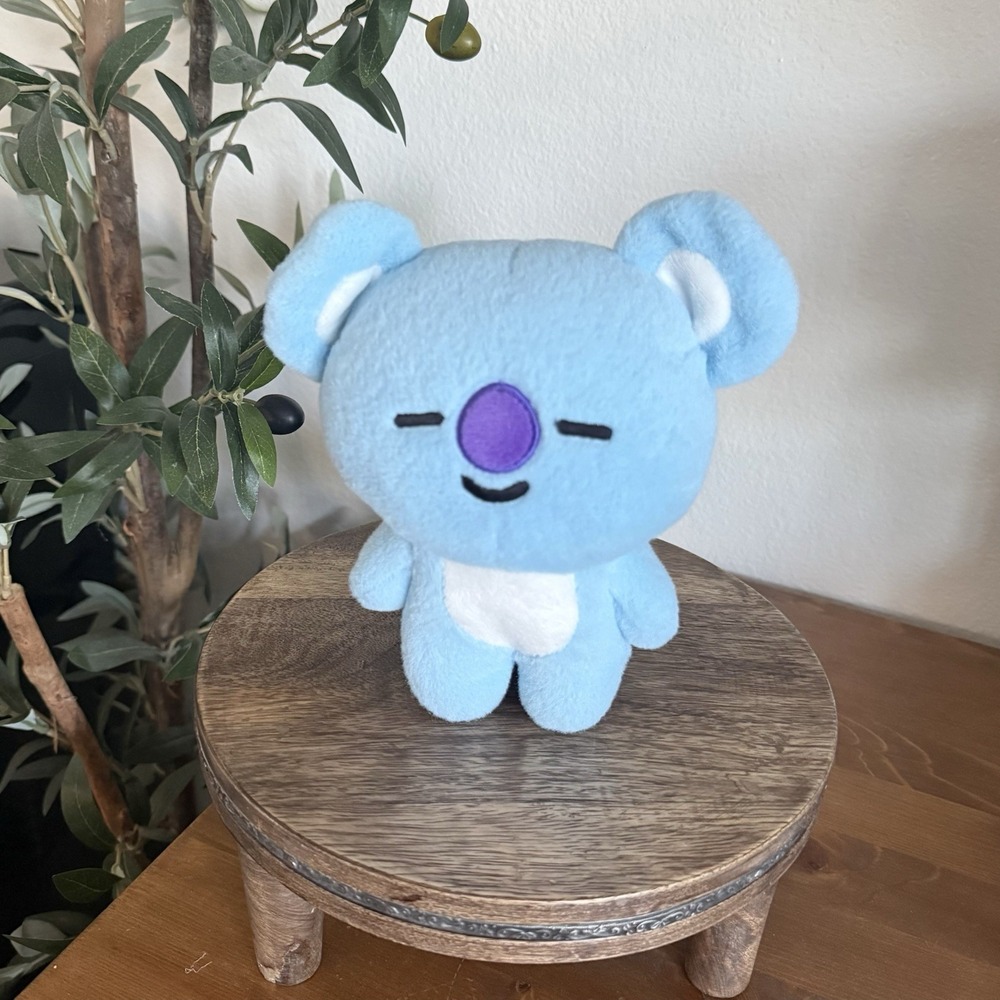 Aurora BT21 Koya Koala Blue 7" Plush Toy Stuffed Animal Line Friends BTS Rap Mon